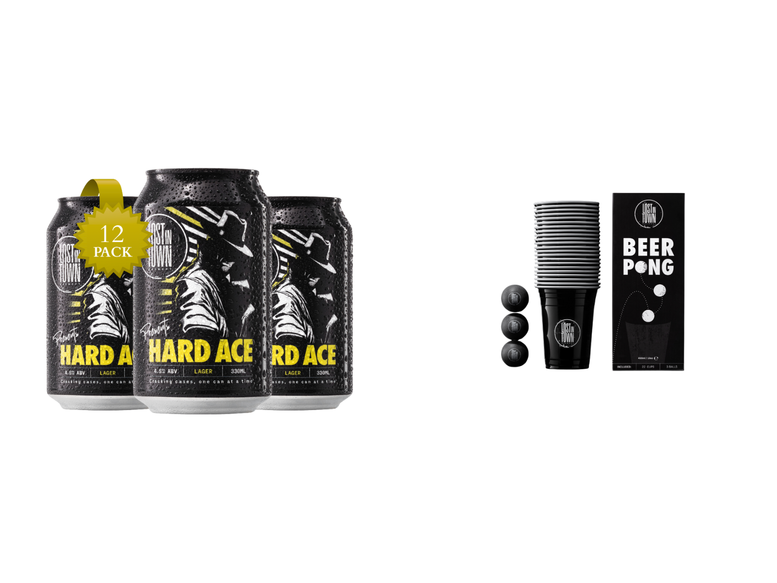 BEER PONG + BEER CASE